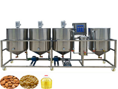 proyecto guadalajara línea de producción de refinación de aceite comestible de soja de 100 tpd