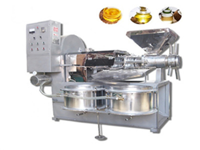 máquina prensadora de aceite de palma tipo tornillo característica del proceso en tegucigalpa